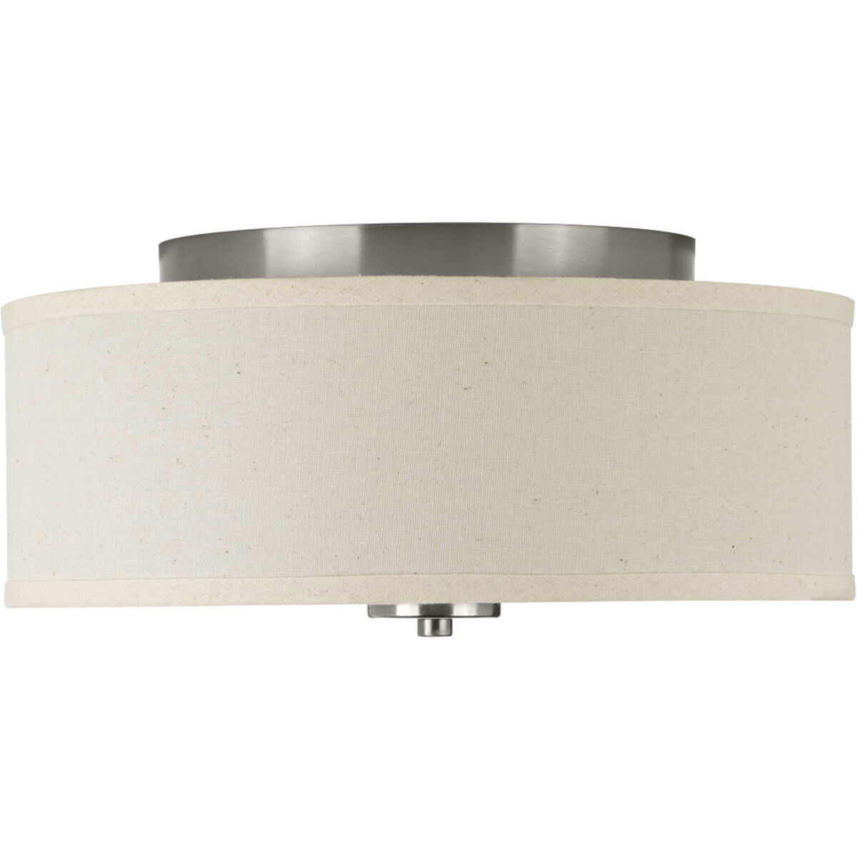 Mark 2 Light 13 inch Brushed Nickel Flush Mount Ceiling Light