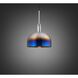 Forked LED 13.39 inch Burnt Steel Pendant Ceiling Light