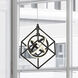 Tulip LED 10.23 inch Matte Black Pendant Ceiling Light 