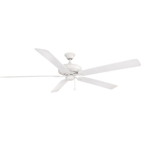 Edgewood 72 72 inch Matte White Fan-Uni