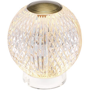 Marni 3.63 inch Natural Brass Table Lamp Portable Light