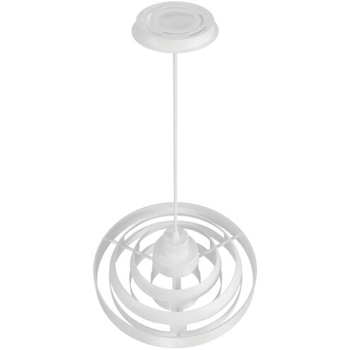 Newport 1 Light 16 inch White Pendant Ceiling Light