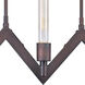 Signature 5 Light 35.5 inch Antique Bronze Island Pendant Ceiling Light