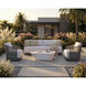 Allariz Warm Grey / Gracebay Light Grey Outdoor Sofa