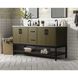 Lennox 60 X 34 inch Chestnut Brown Bathroom Vanity Cabinet