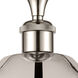 Ballston Dome 1 Light 12 inch Polished Nickel Semi-Flush Mount Ceiling Light