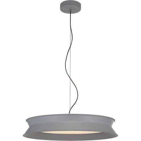 Peter Bristol 60/40 LED 25.75 inch Stone Gray Pendant Ceiling Light