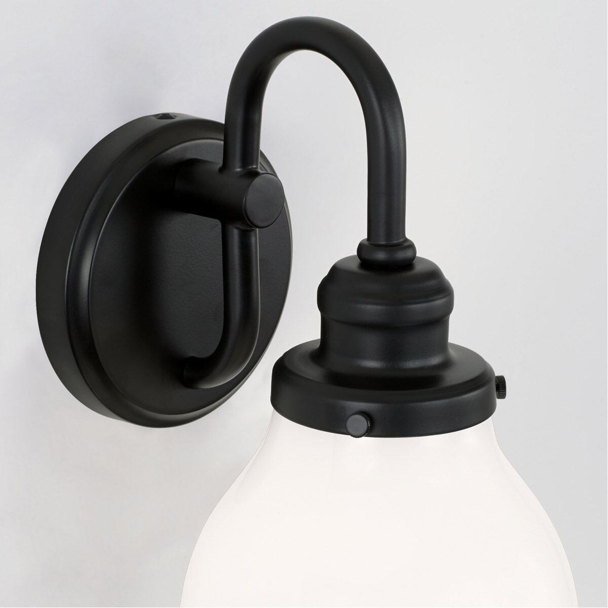 Baxter 1 Light 7 inch Matte Black Sconce Wall Light