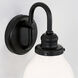 Baxter 1 Light 7 inch Matte Black Sconce Wall Light