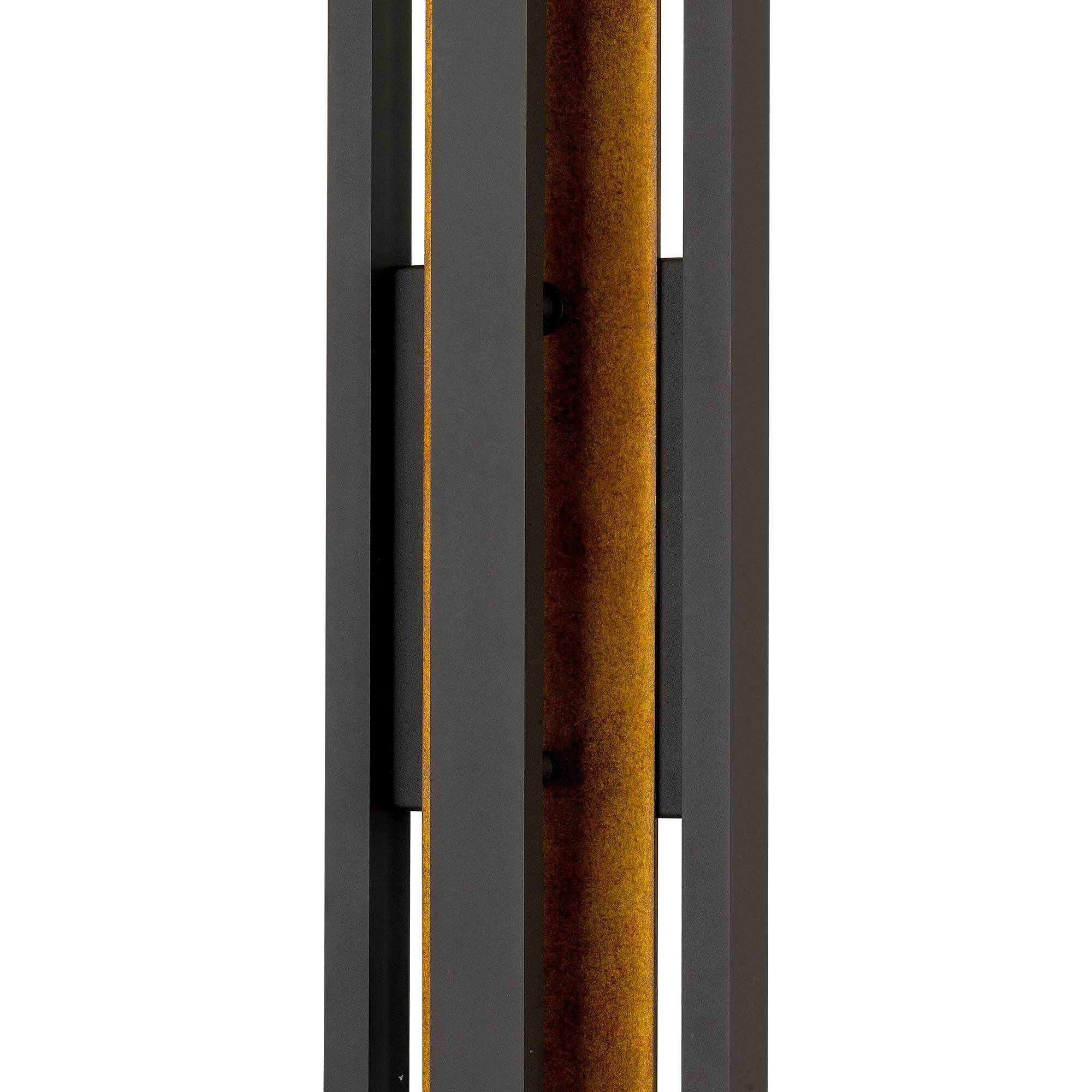 Panels LED 32.25 inch Dark Bronze Outdoor Wall Sconce