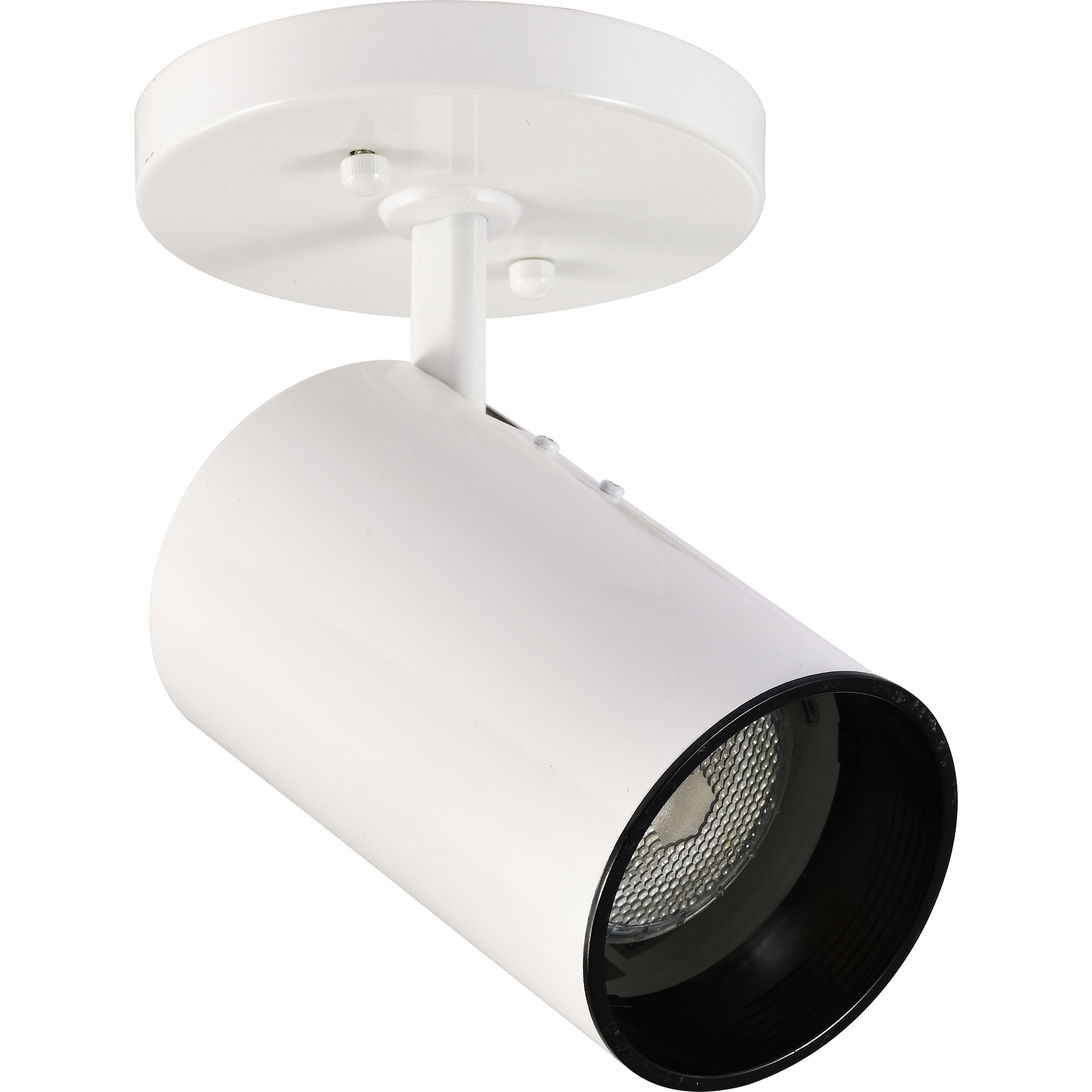 Brentwood 1 Light White Semi Flush Mount Ceiling Light