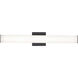 Tad LED 24.75 inch Black Bath/Vanity Light Wall Light in 24 in