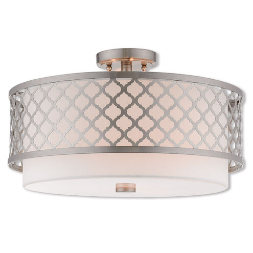 Arabesque 3 Light 18.13 inch Semi-Flush Mount