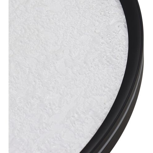 Luna LED 20 inch Black Flush Mount Ceiling Light