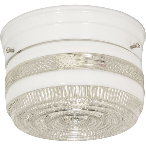 Brentwood 1 Light 6 inch White Flush Mount Ceiling Light