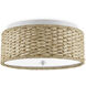 Colchester LED 16 inch Natural Flush Mount Ceiling Light