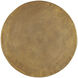 Alvar 16 inch Antique Gold Side Table