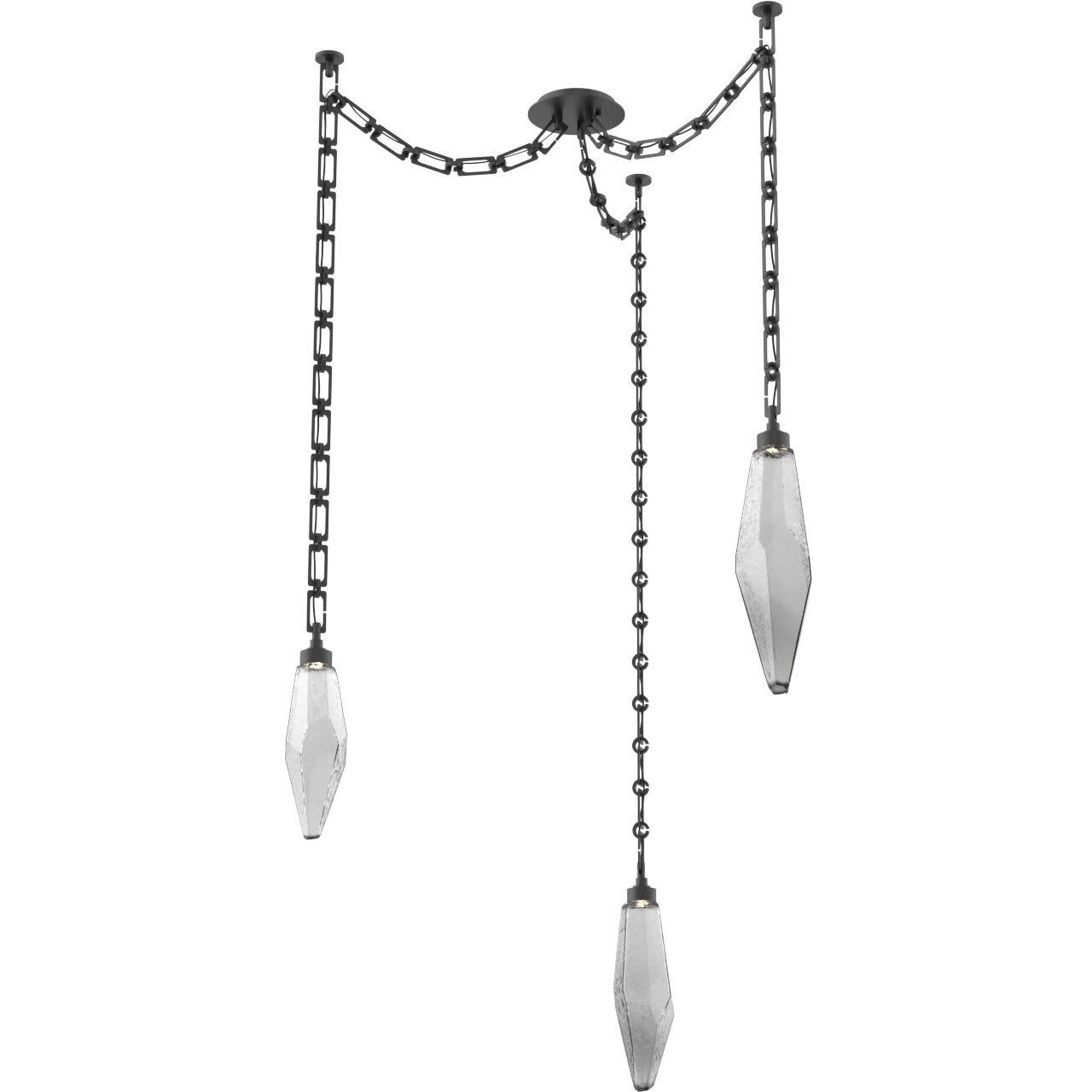 Rock Crystal 3 Light 13.50 inch Pendant