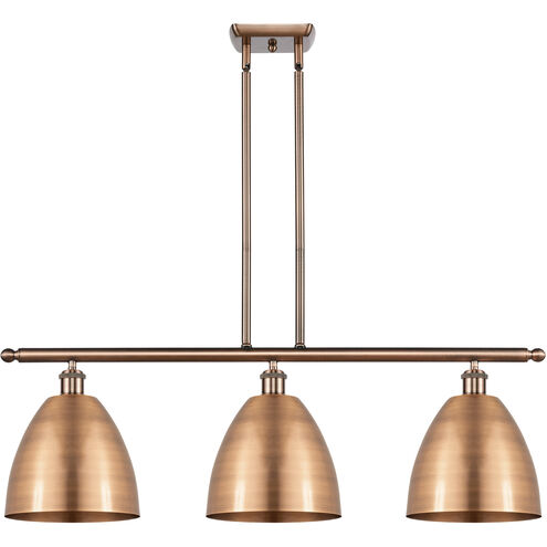 Ballston Dome LED 36 inch Antique Copper Island Light Ceiling Light