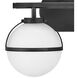 Hollis LED 15 inch Black Vanity Light Wall Light