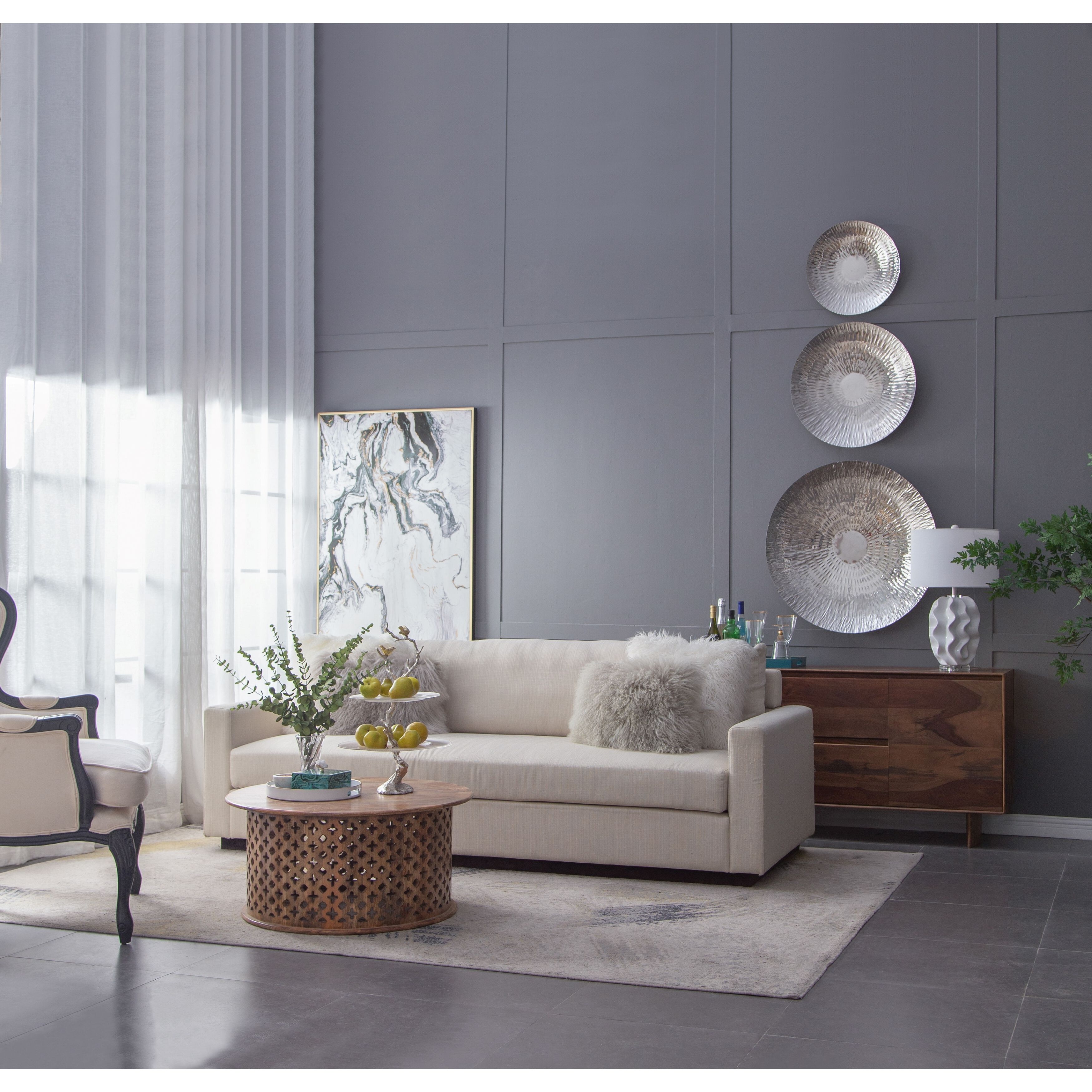 Fassett Silver Wall Décor