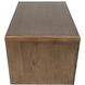 Tetramo 80 X 32 inch Dark Walnut Desk