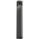 Avenue LED Textured Black Outdoor Sconce