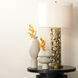Elevated 15.75 X 6 inch Decorative Vase in Off White Ceramic