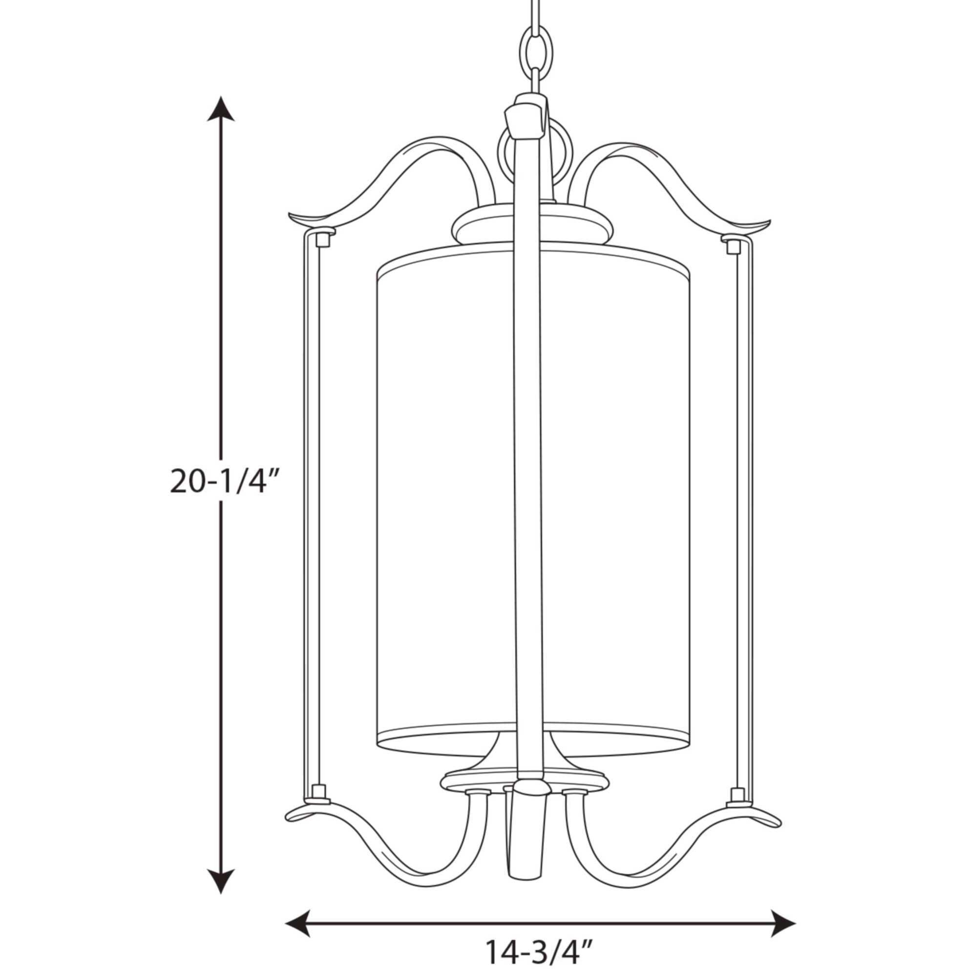 Inspire 1 Light Antique Bronze Pendant Ceiling Light, Large
