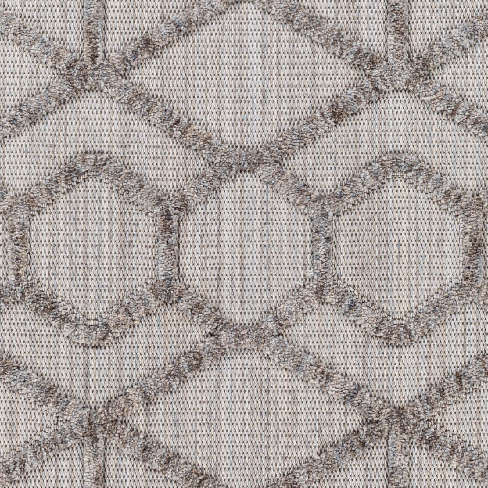 Zaragoza 84 X 63 inch Light Gray Rug, Rectangle