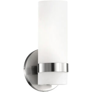 Milano LED 4.75 inch Brushed Nickel Wall Sconce Wall Light