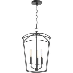 Mantle 3 Light 12.00 inch Foyer Pendant