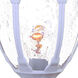 Suffolk 1 Light 19 inch Textured White Exterior Post Mount Light