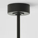 Collins 60 inch Midnight Black with Dark Walnut Blades Indoor/Outdoor Smart Ceiling Fan