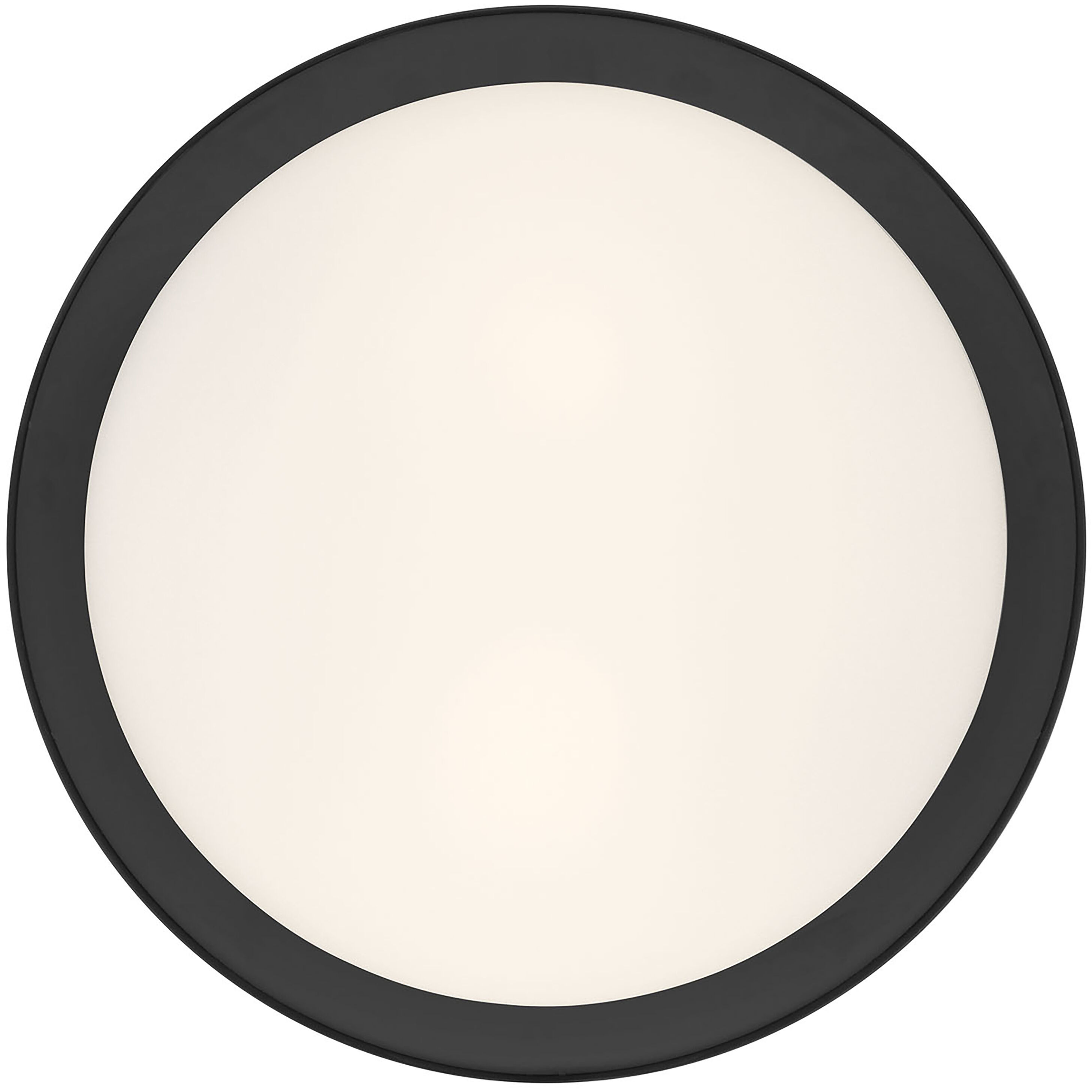 Corvella LED 18 inch Matte Black Flush Mount Ceiling Light