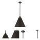 Ballston Cone 1 Light 16 inch Oil Rubbed Bronze Pendant Ceiling Light
