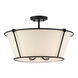 Pulito 4 Light 21 inch Matte Black Convertible Pendant Ceiling Light