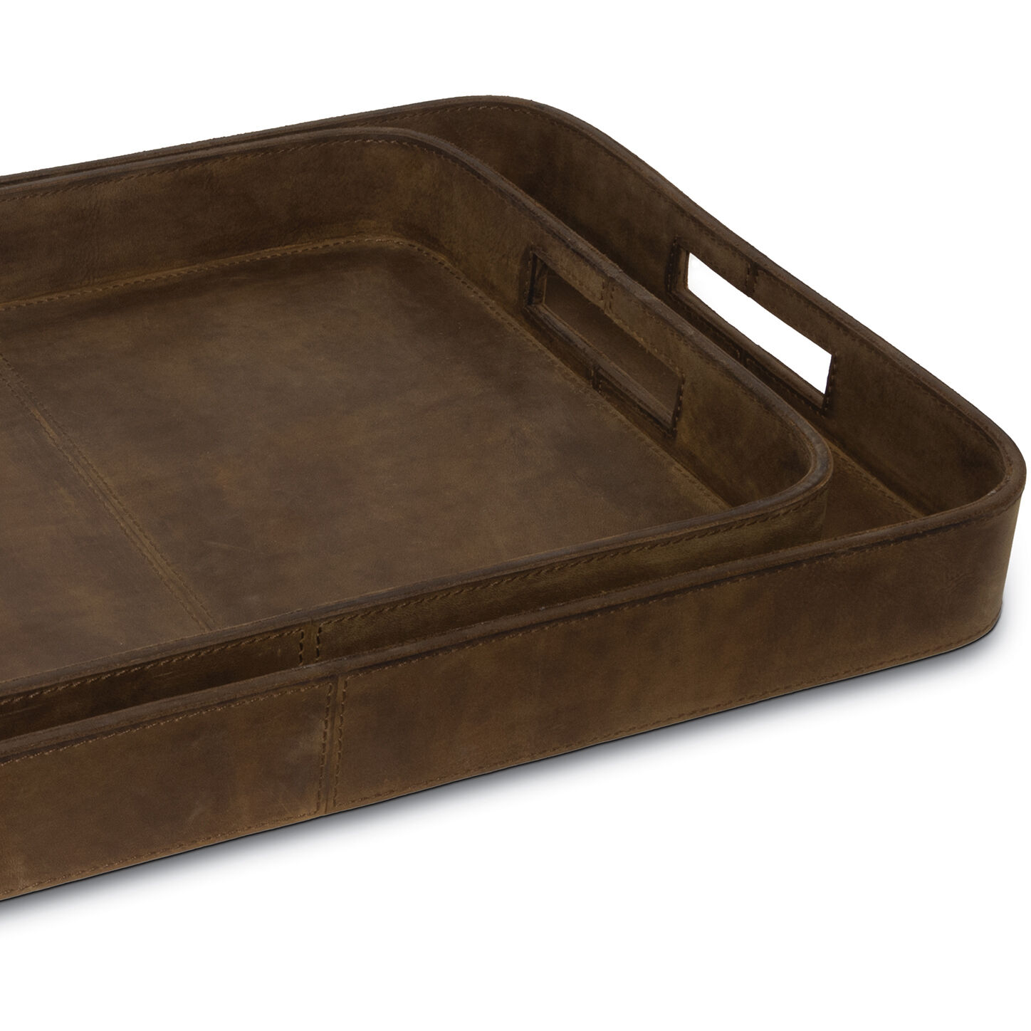 Derby Brown Serving Tray, Rectangle
