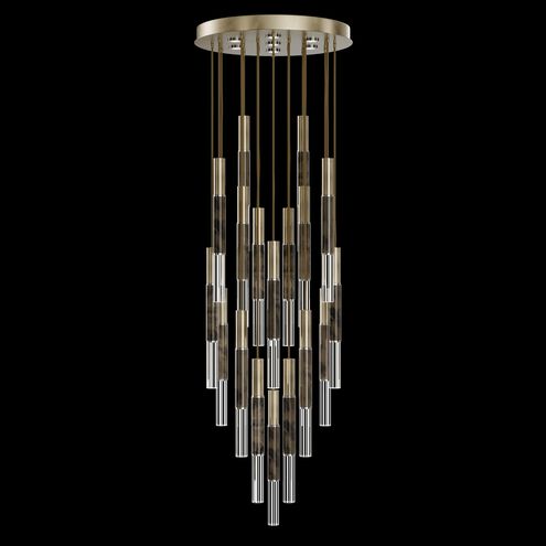 Antonia 25 Light 31 inch Gold Pendant Ceiling Light