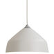 Ginestra 1 Light 11.81 inch Matte White Interior Pendant Light Ceiling Light