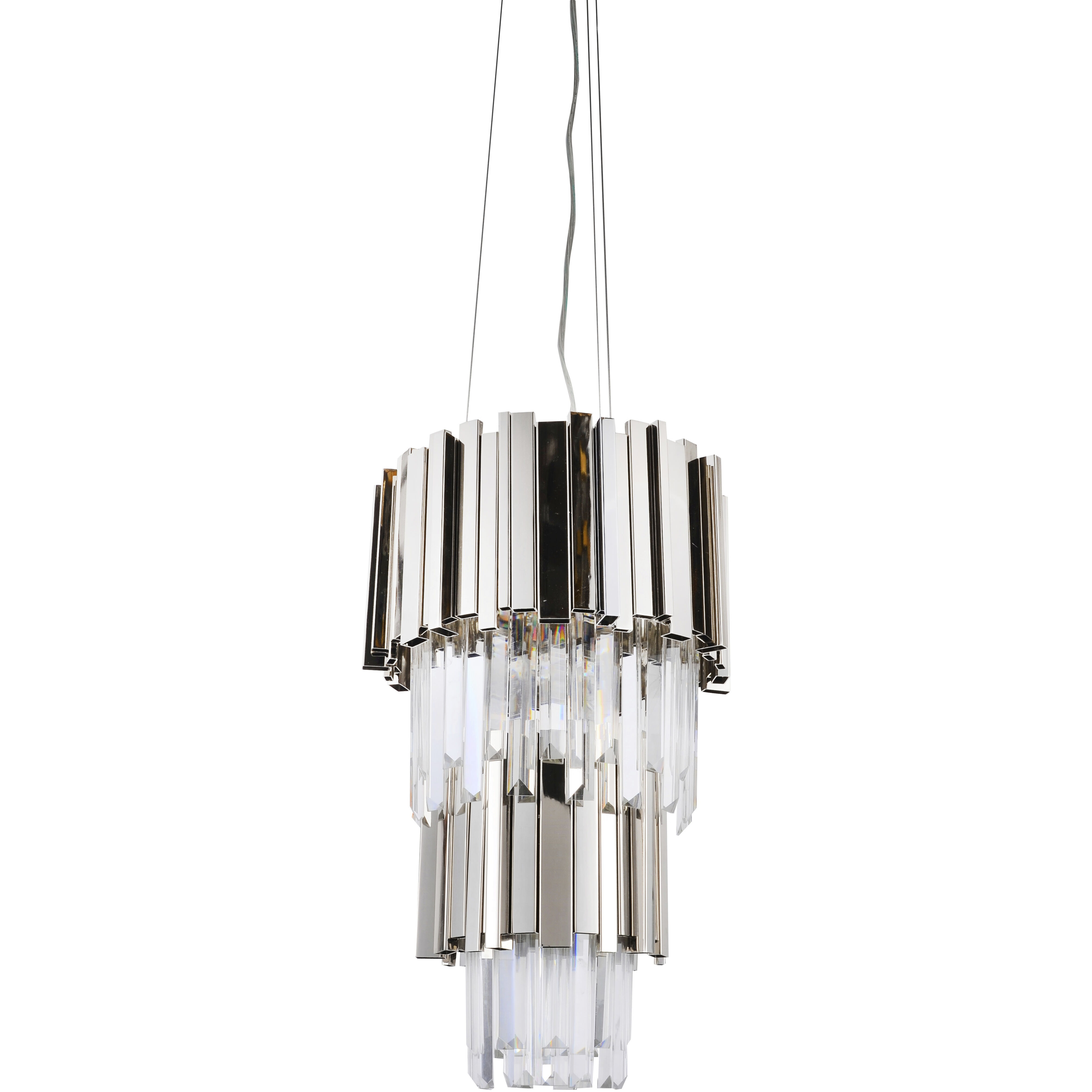 Canada 4 Light 11.8 inch Chrome Chandelier Ceiling Light