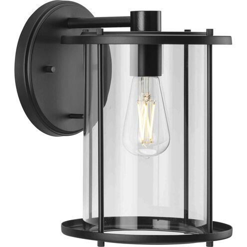 Gunther 1 Light 11.5 inch Matte Black Wall Lantern