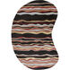 Forum 120 X 96 inch Dark Brown, Camel, Burgundy, White, Moss Rug