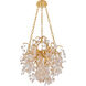 Canada 10 Light 20 inch Gold Chandelier Ceiling Light