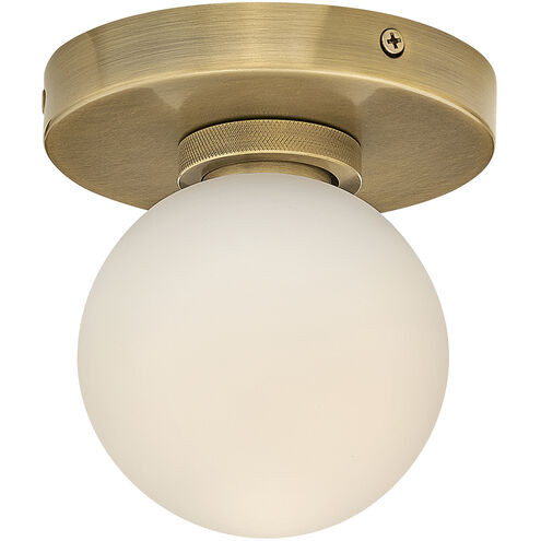 Audrey LED 5.25 inch Heritage Brass Bath Light Wall Light