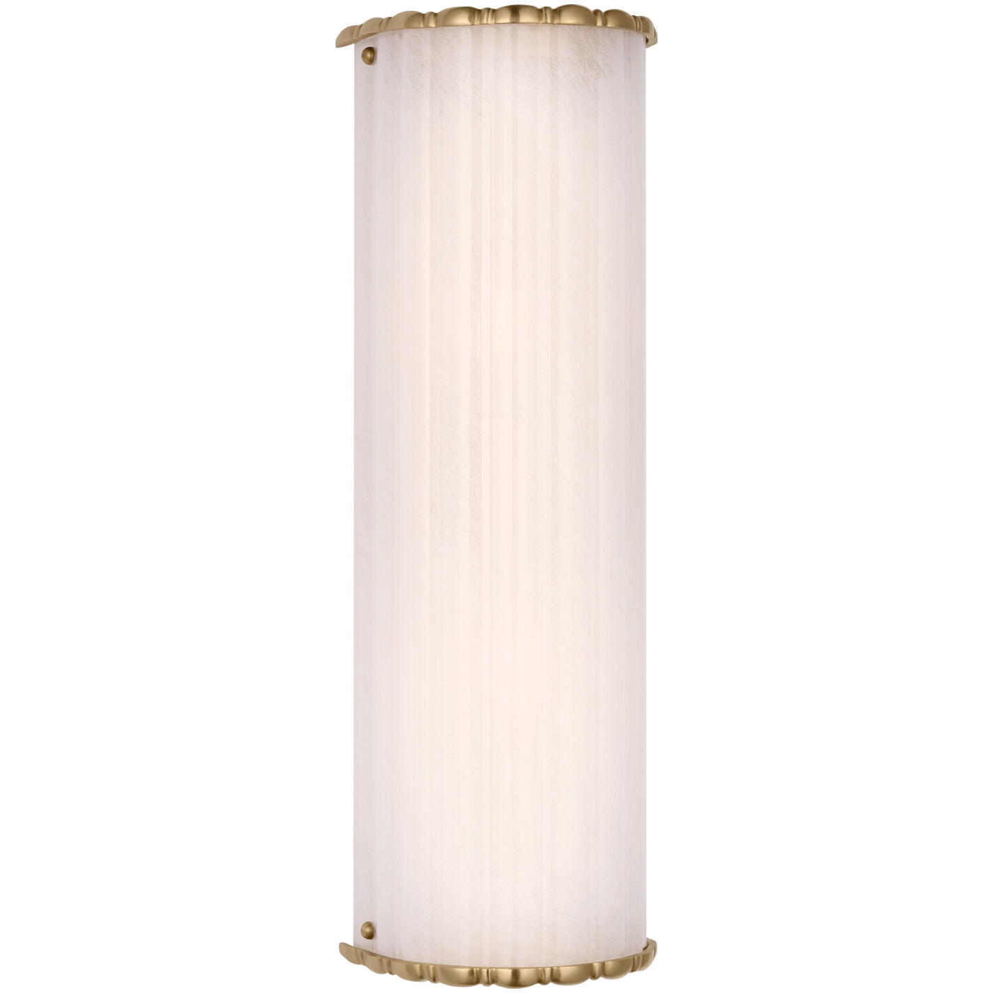 AERIN Rosehill LED 6.5 inch Hand-Rubbed Antique Brass Linear Sconce Wall Light
