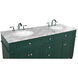 Park Avenue 60 X 22 X 35 inch Green Vanity Sink Set