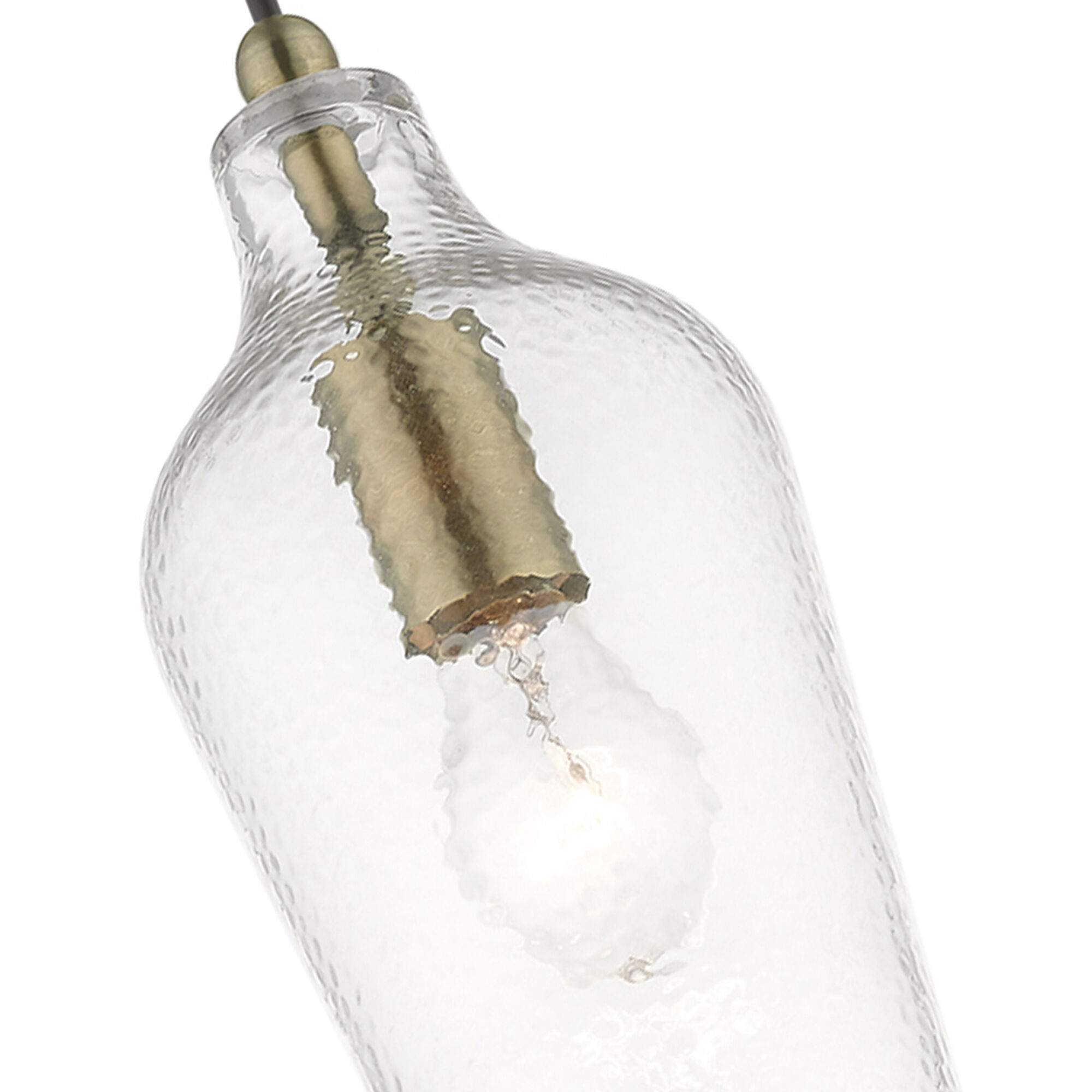 Avery 1 Light 5.25 inch Antique Brass Mini Pendant Ceiling Light