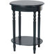 Asher 27 X 19.5 inch Antique Navy Side Table