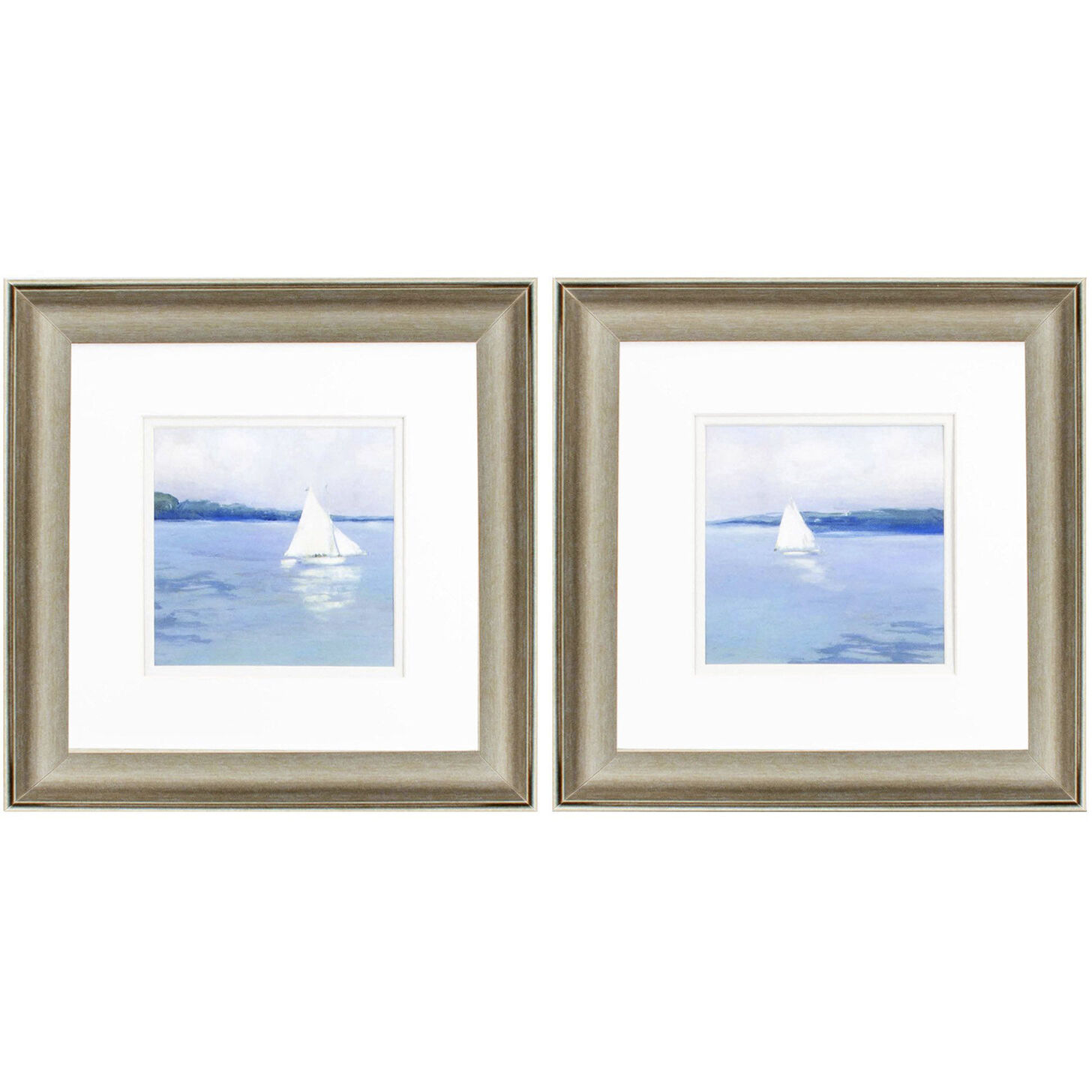 Waterside Blue Framed Art, Propac